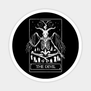 The Devil - Death Skull Baphomet Gift Magnet